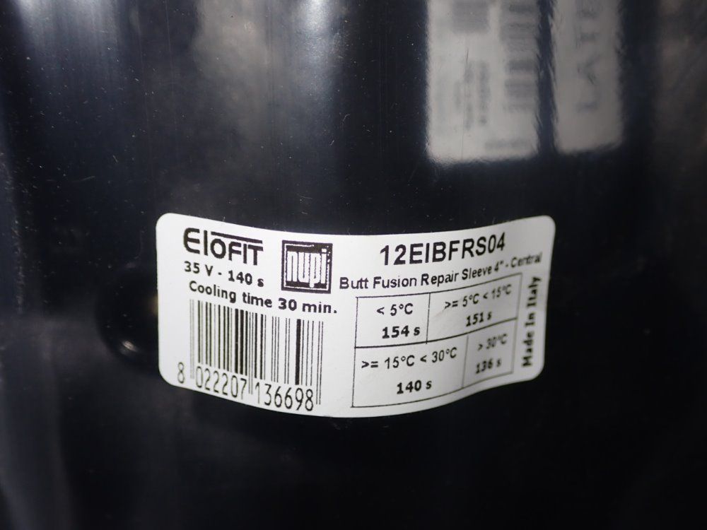 Elofit 4" Butt Fusion Repair Sleeve - 12eibfrs04