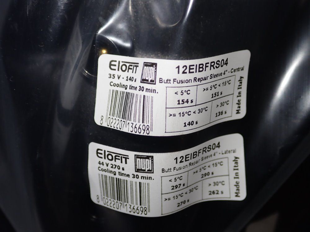 Elofit 4" Butt Fusion Repair Sleeve - 12eibfrs04