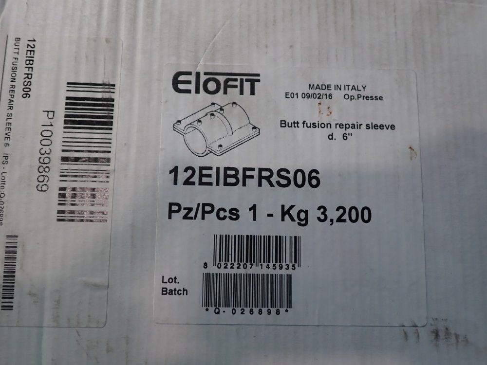 Elofit Butt Fusion Repair Sleeve - 12eibfrs06