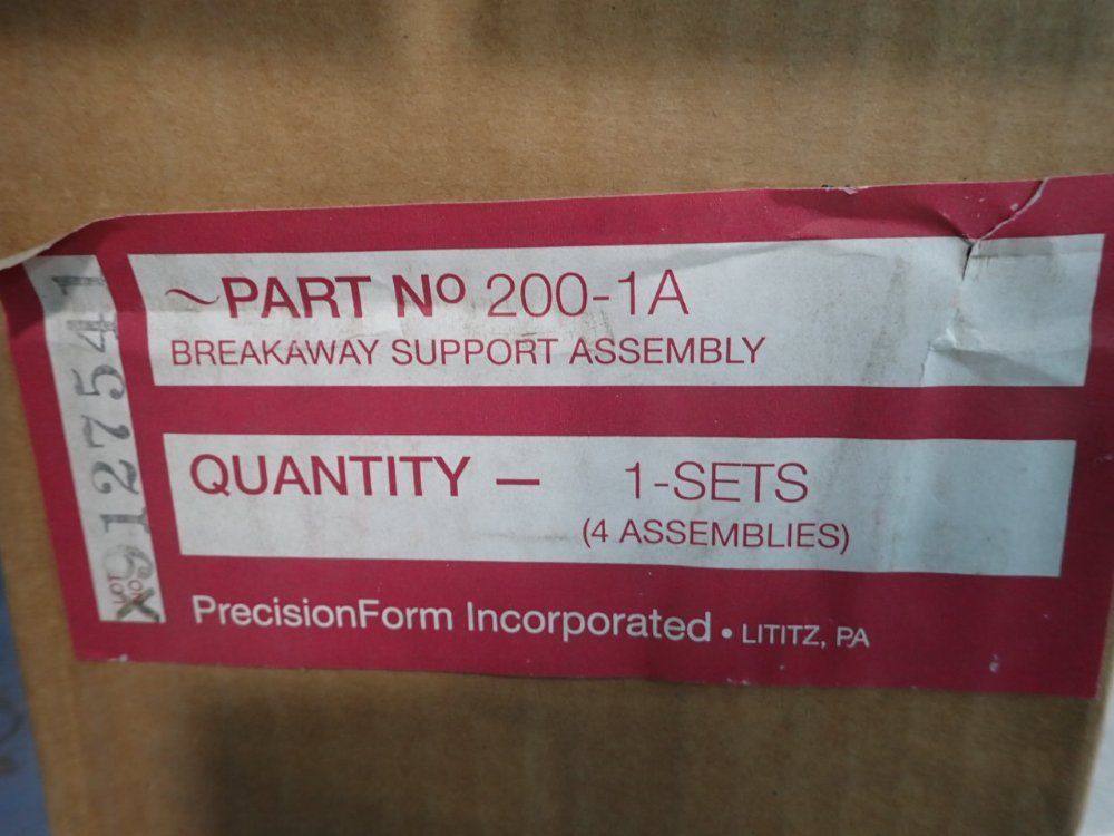 Precision Form Breakaway Support Assembly - 200-1a