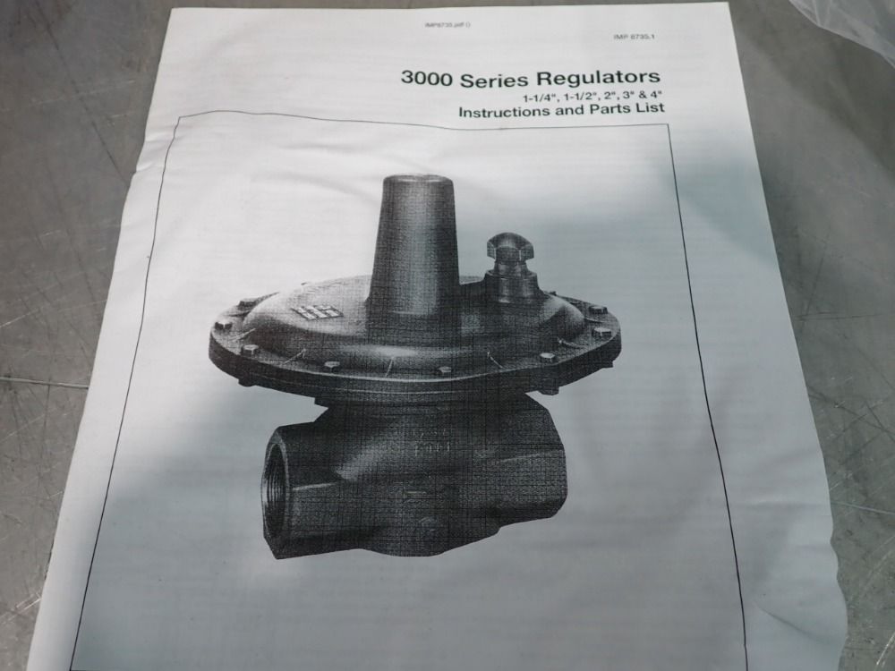 Fisher Regulator - 3000