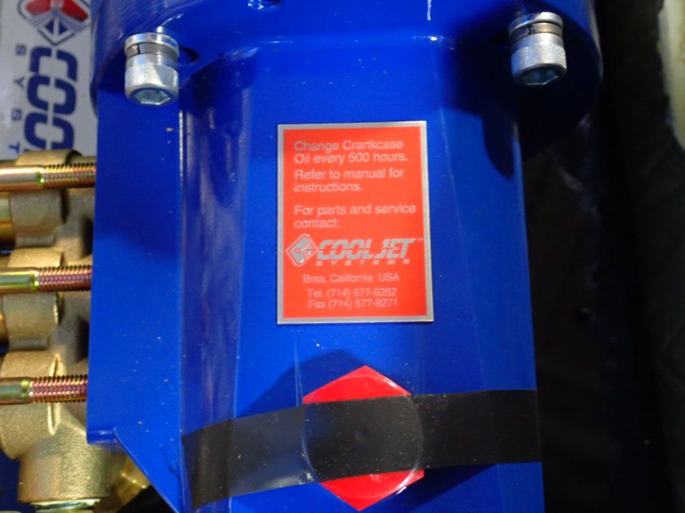 Cool Jet Systems 3hp High Pressure Coolant Pump Assembly - 1500xi