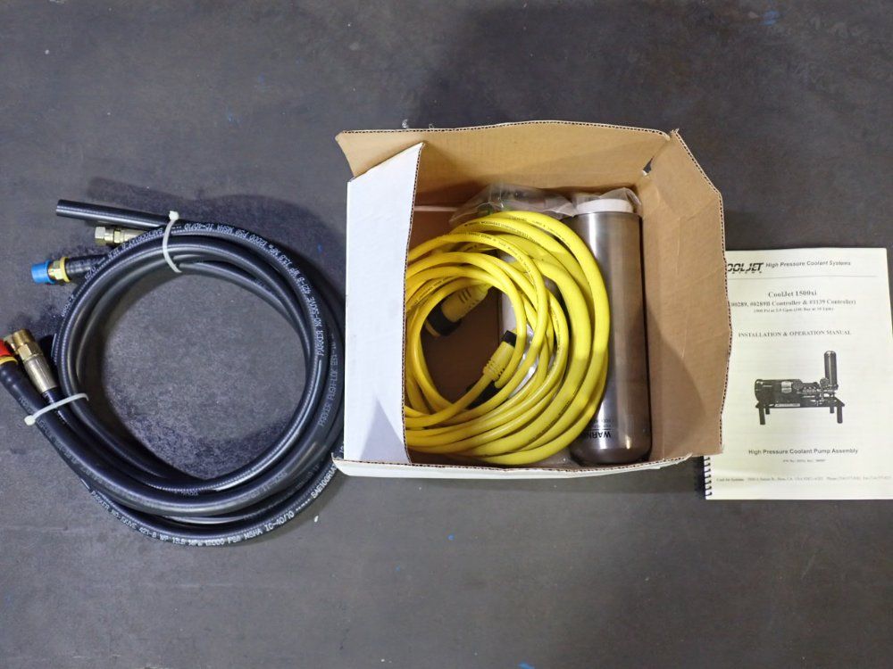 Cool Jet Systems 3hp High Pressure Coolant Pump Assembly - 1500xi