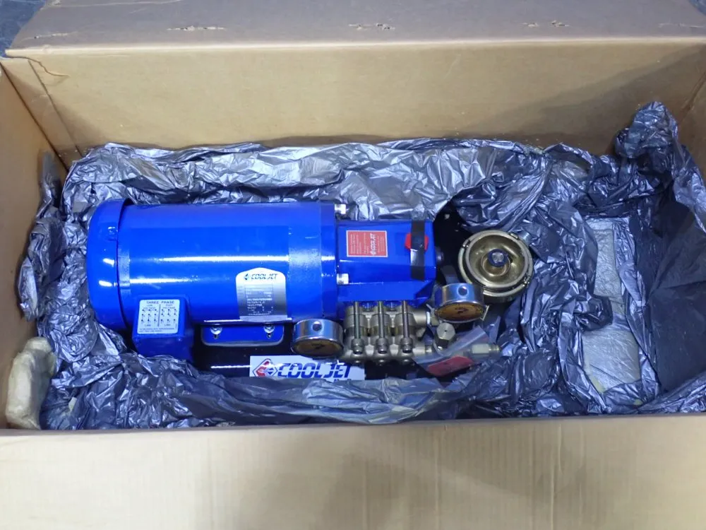 Cool Jet Systems 3hp High Pressure Coolant Pump Assembly - 1500xi
