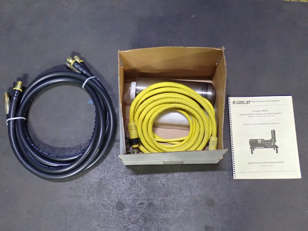 Cool Jet Systems 3hp High Pressure Coolant Pump Assembly - 1500xi