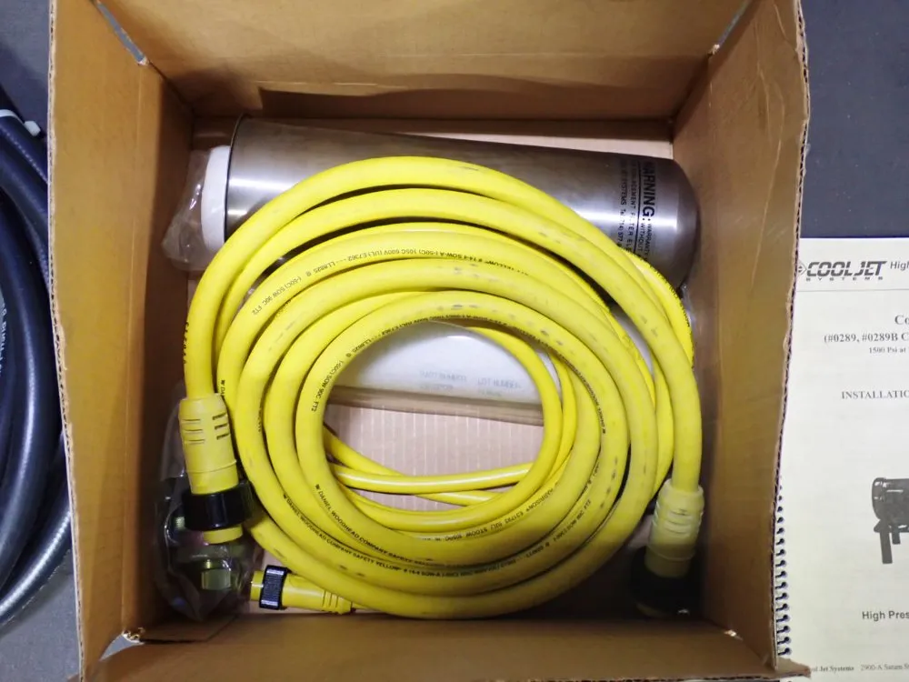 Cool Jet Systems 3hp High Pressure Coolant Pump Assembly - 1500xi