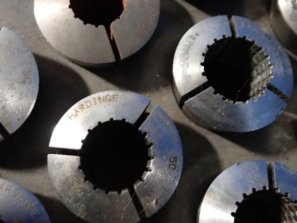 Hardinge 1/32, 11/32, 19/32, 1/4 Collet Set
