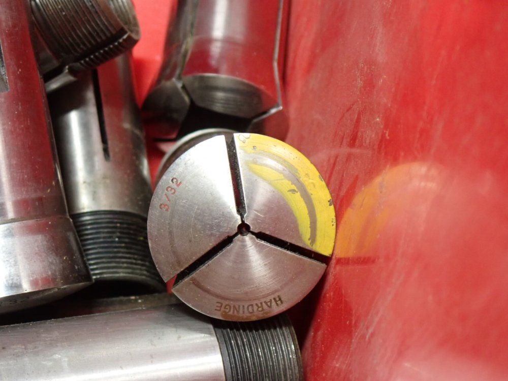 Hardinge 17/32, 3/32, 7/8 Collets