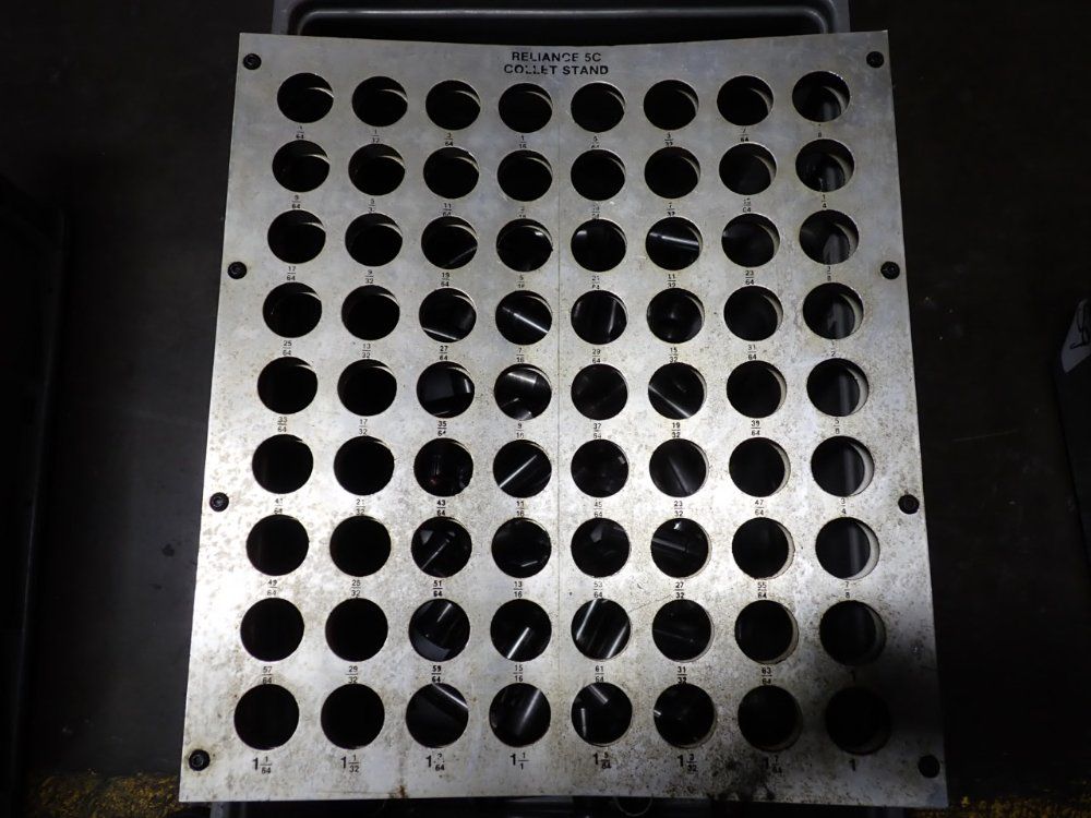 Hardinge, Reliance 5/32, 3/4, 11/64 Collets, Collet Stand