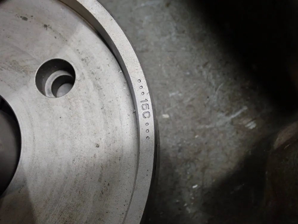 Hardinge Wheel Flange, Flywheel