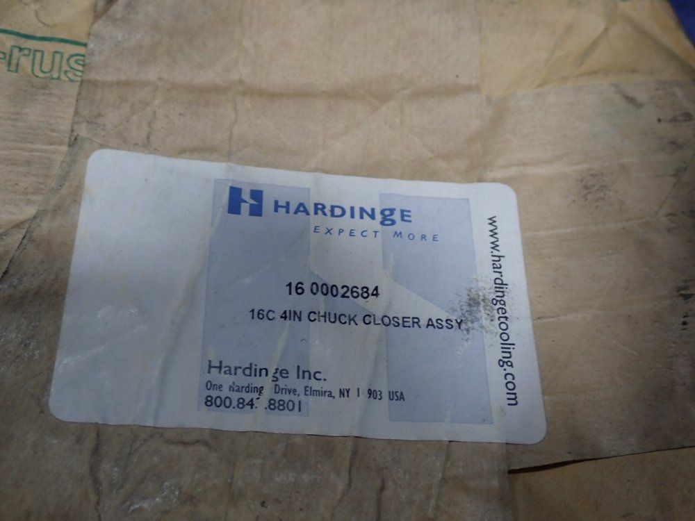 Hardinge Chuck Closer Assembly - 160002682, 160002684