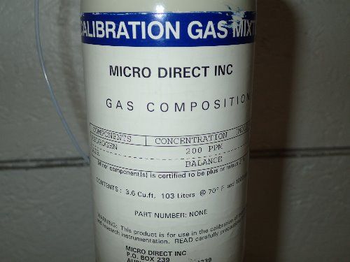 Microdirect 103 Liters Calibration Gas Mixture