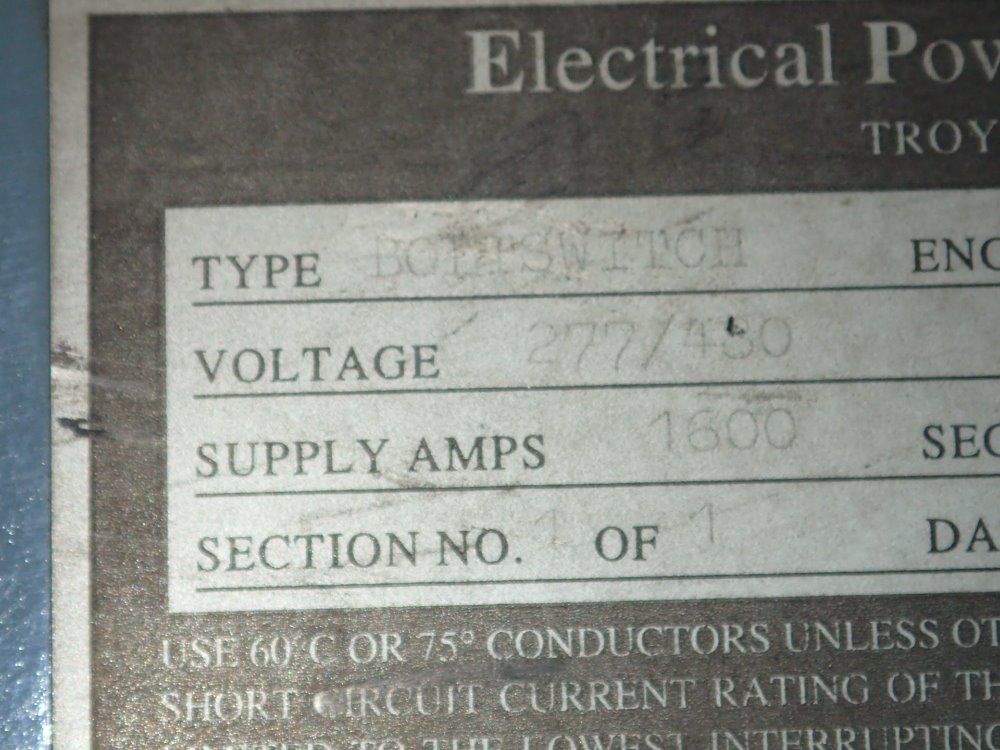 Electrical Power Products Switchgear