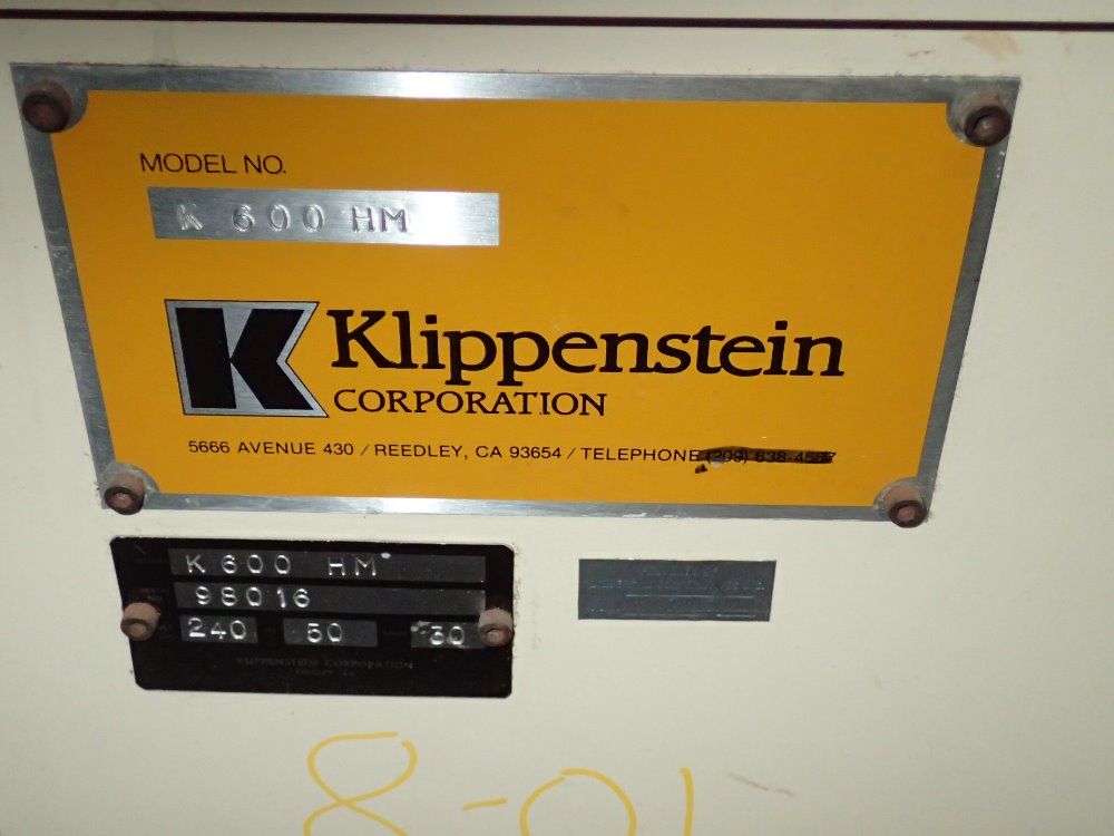 Klippenstein Carton Erector/sealer