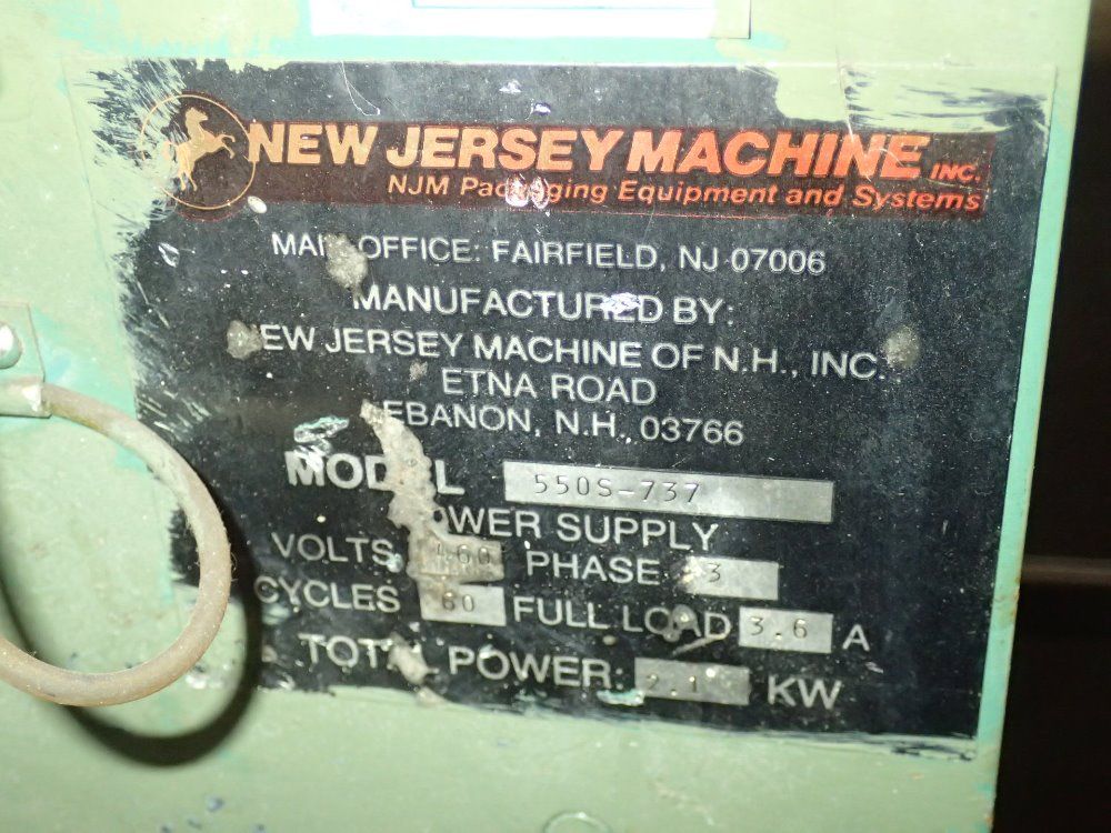 Njm/new Jersey Machine Capper