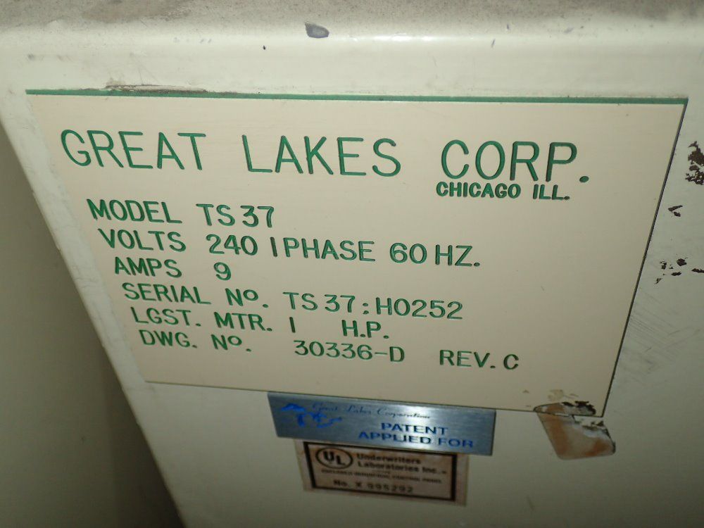 Great Lakes Corp. Packing Machine