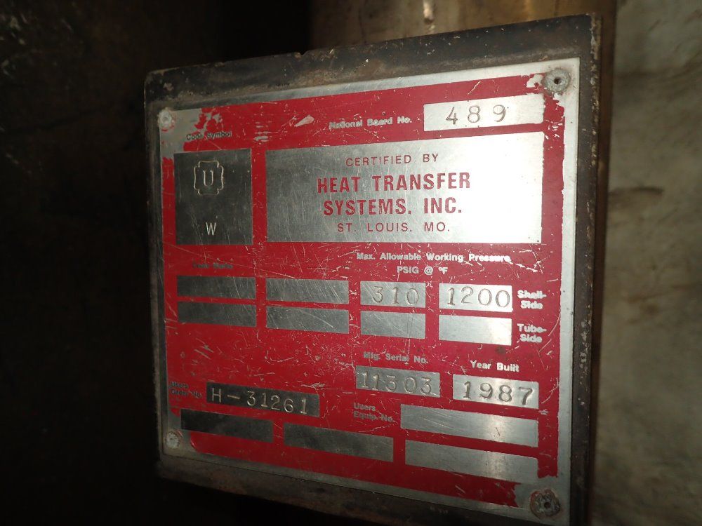 Heat Transfer Products S/s Hear Exchanger