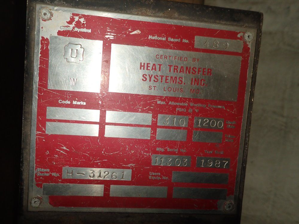 Heat Transfer Products S/s Hear Exchanger