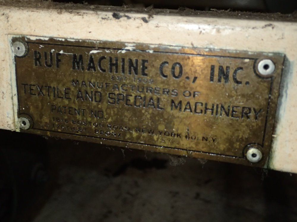 Ruf Machinery Slitter