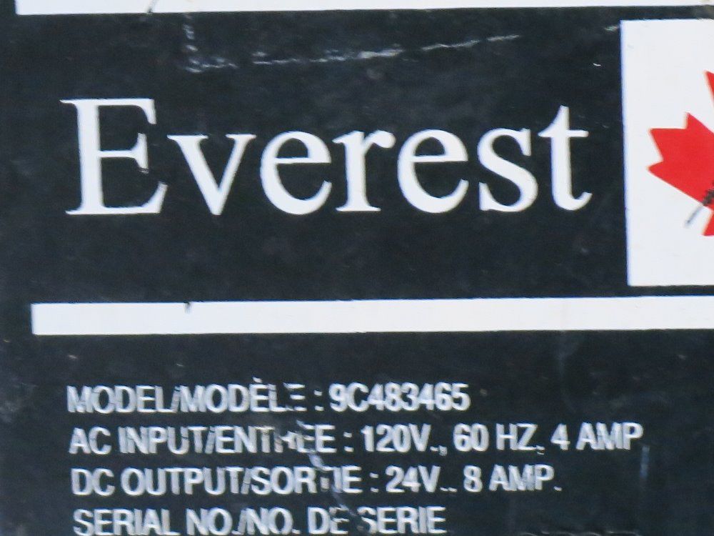 Everest Jennings Battery Charger