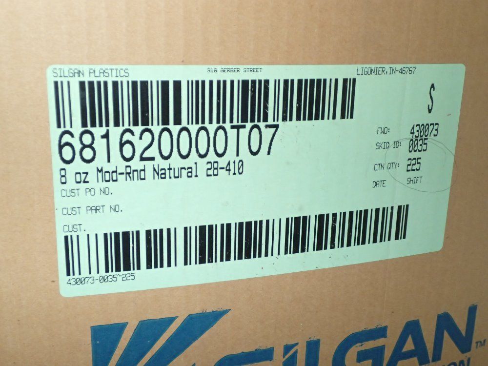 Silgan Plastic Bottles