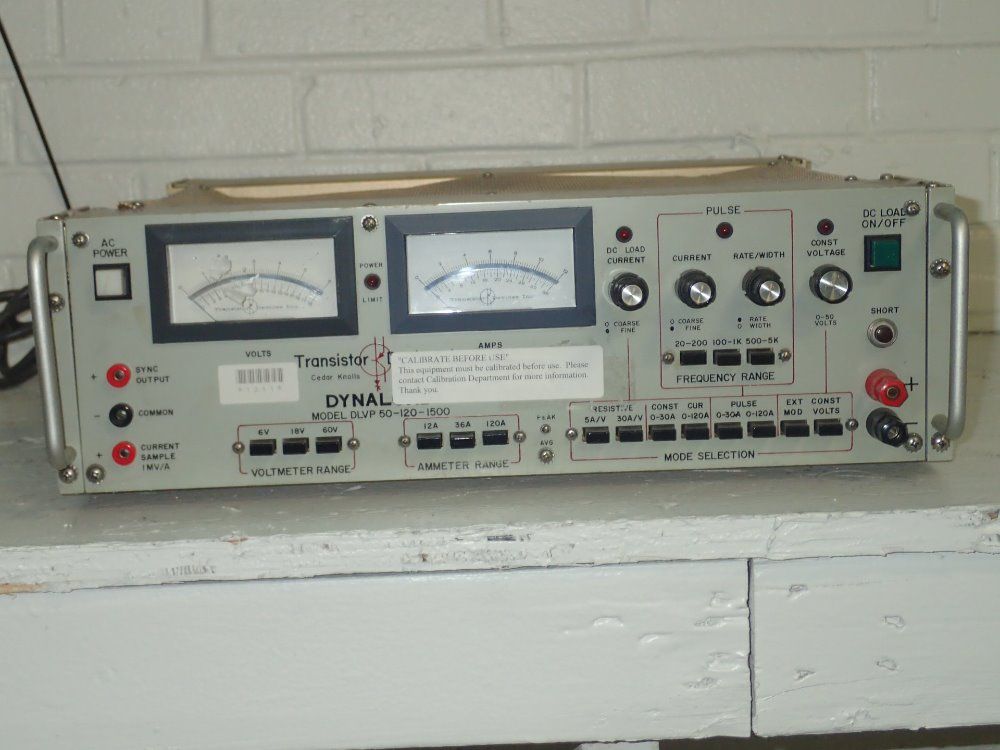 Transitor Devices Inc. Dynaload - Dlvp 50-120-1500