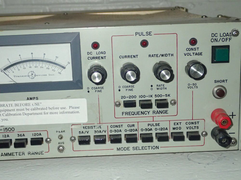 Transitor Devices Inc. Dynaload - Dlvp 50-120-1500