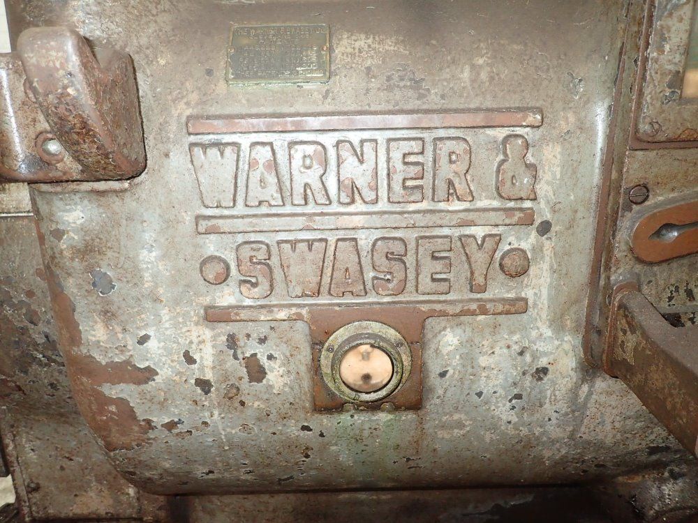Warner & Swasey Turret Lathe - No 4.a.