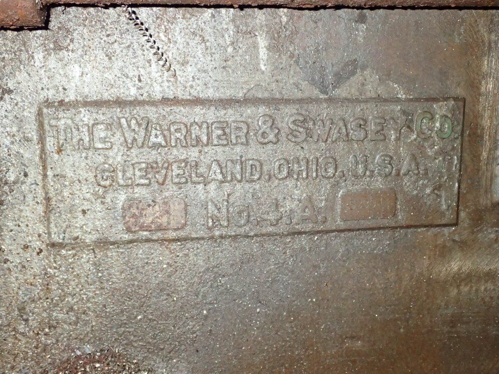 Warner & Swasey Turret Lathe - No 4.a.