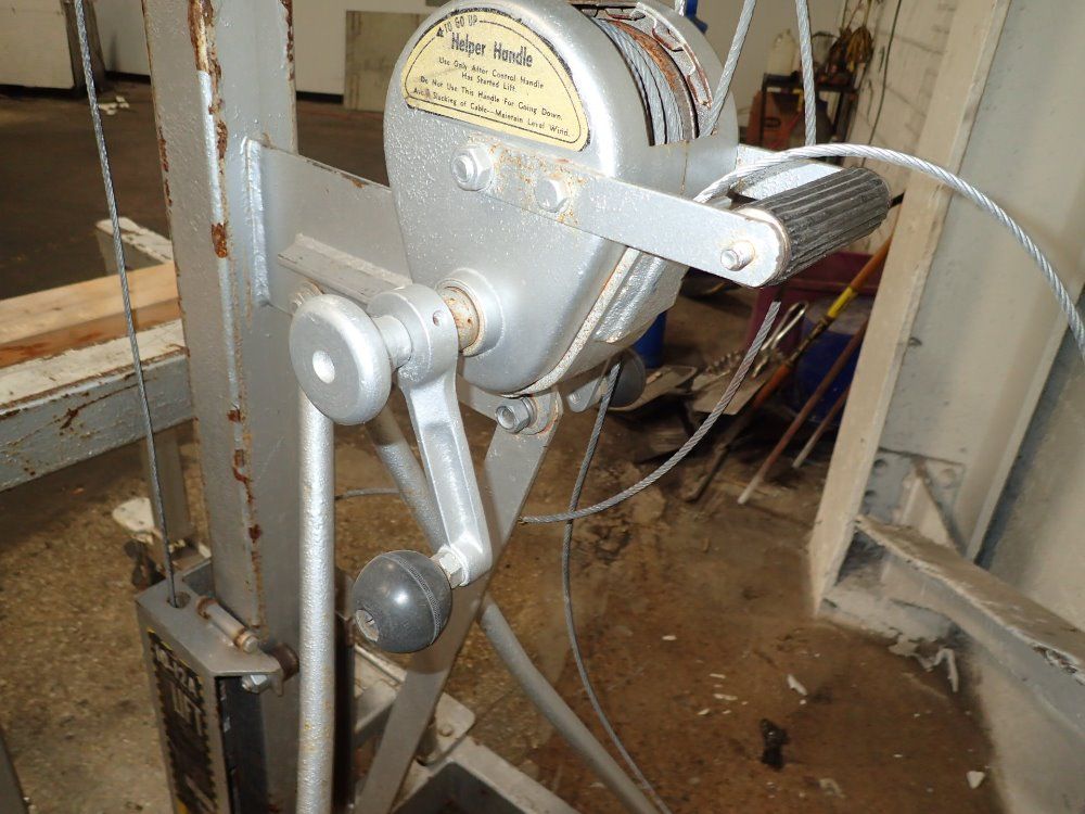 Vermette 1000# Cable Lift - 10-12a