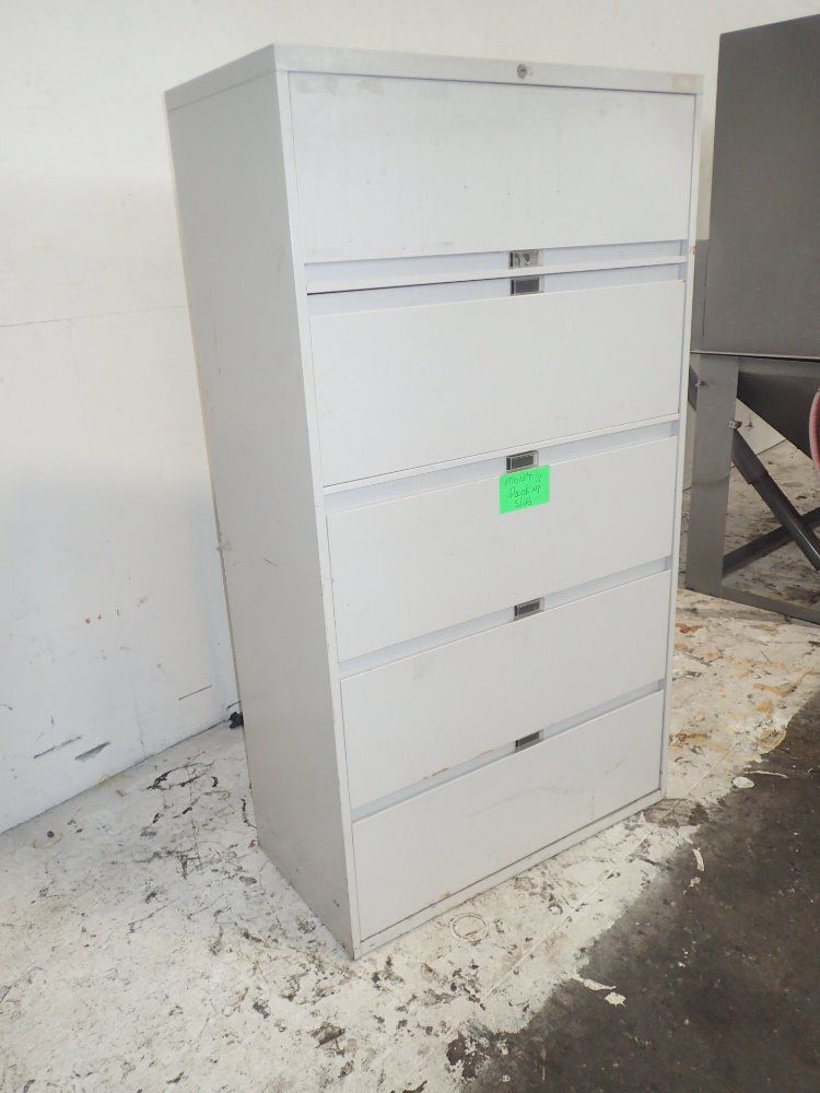 Steelcase 5 Drawer Lateral File Cabinet