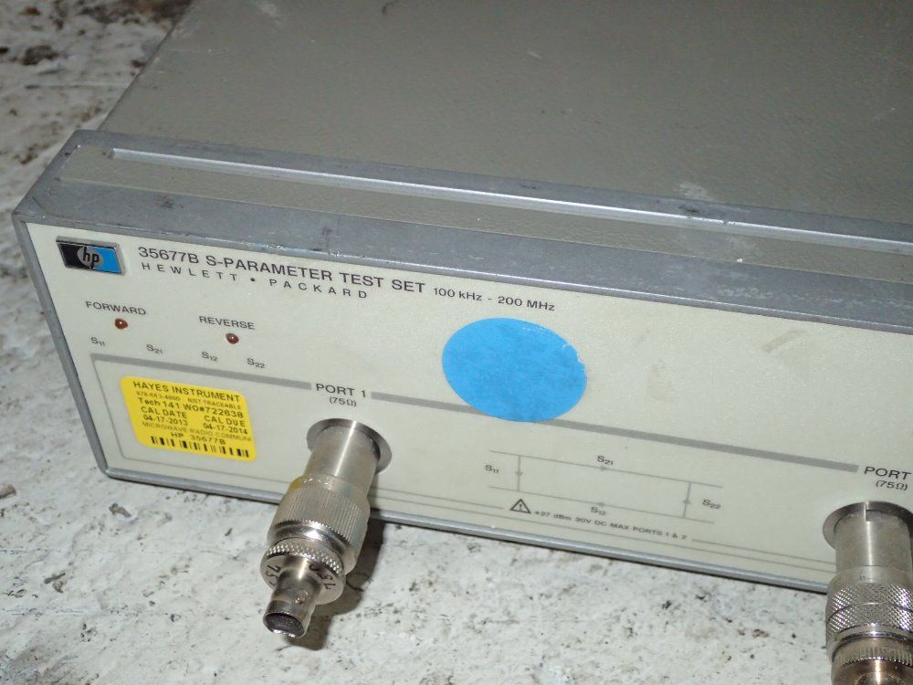 Hewlett Packard S-parameter Test Set