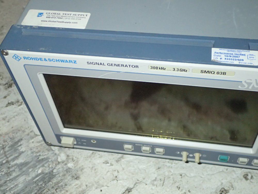 Rohde & Schwarz Signal Generator