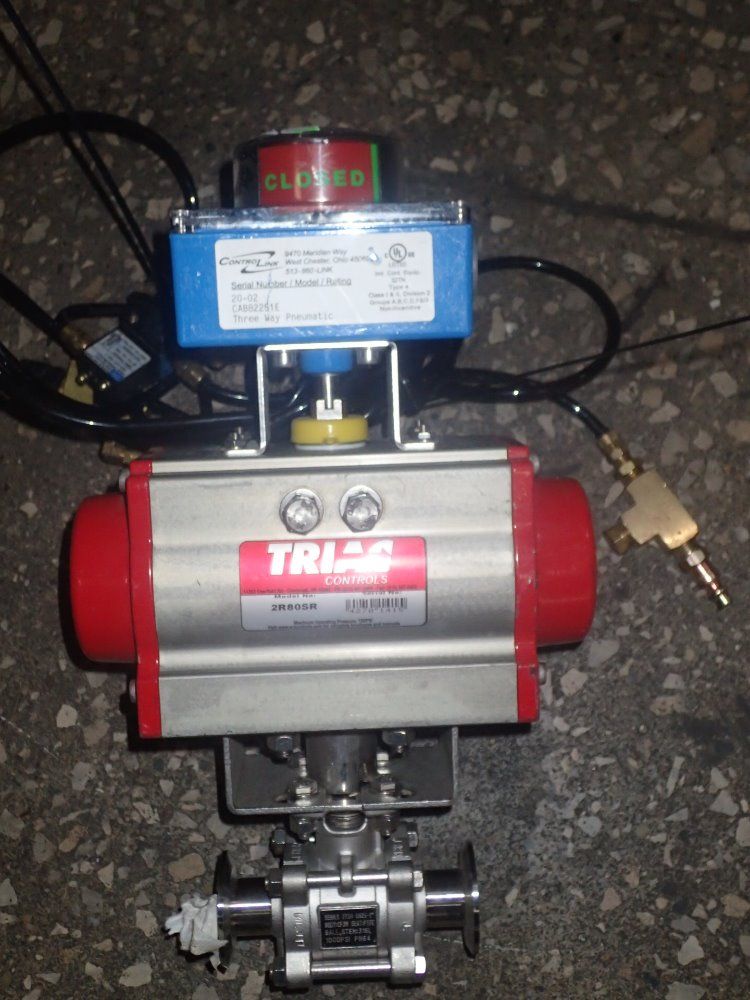 Triac 1'' Actuator Valve - 2r80sr