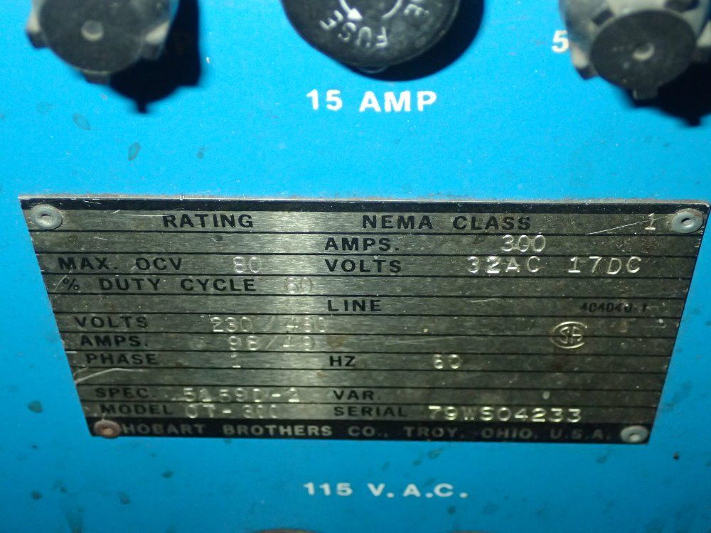 Hobart Portable Welder