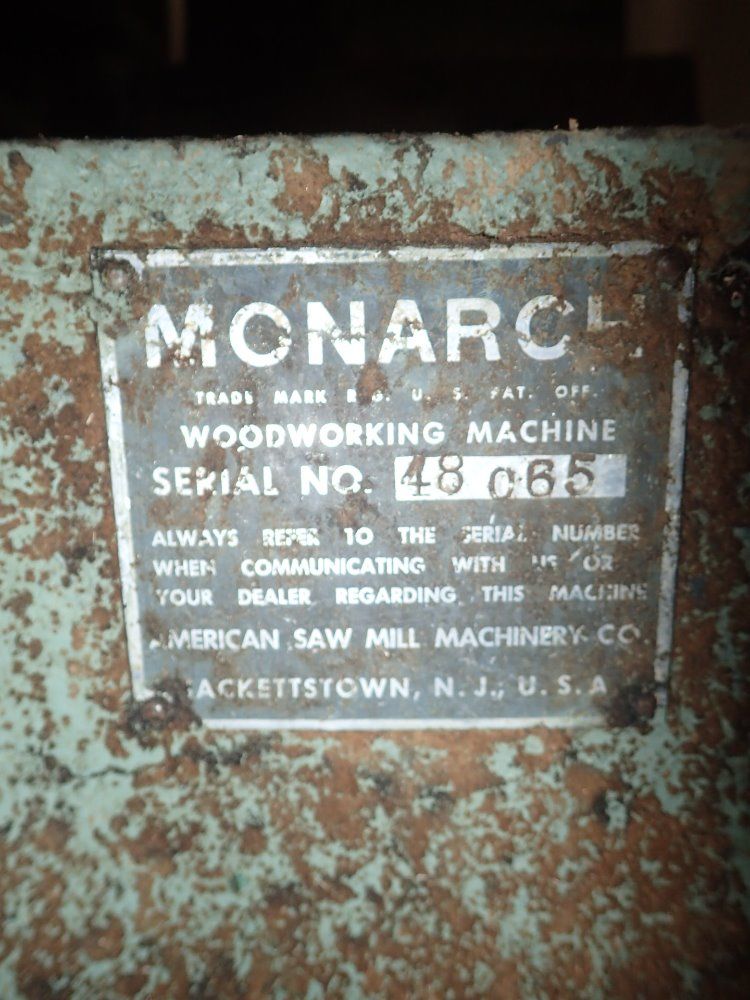 Monarch Unit Point Table Saw