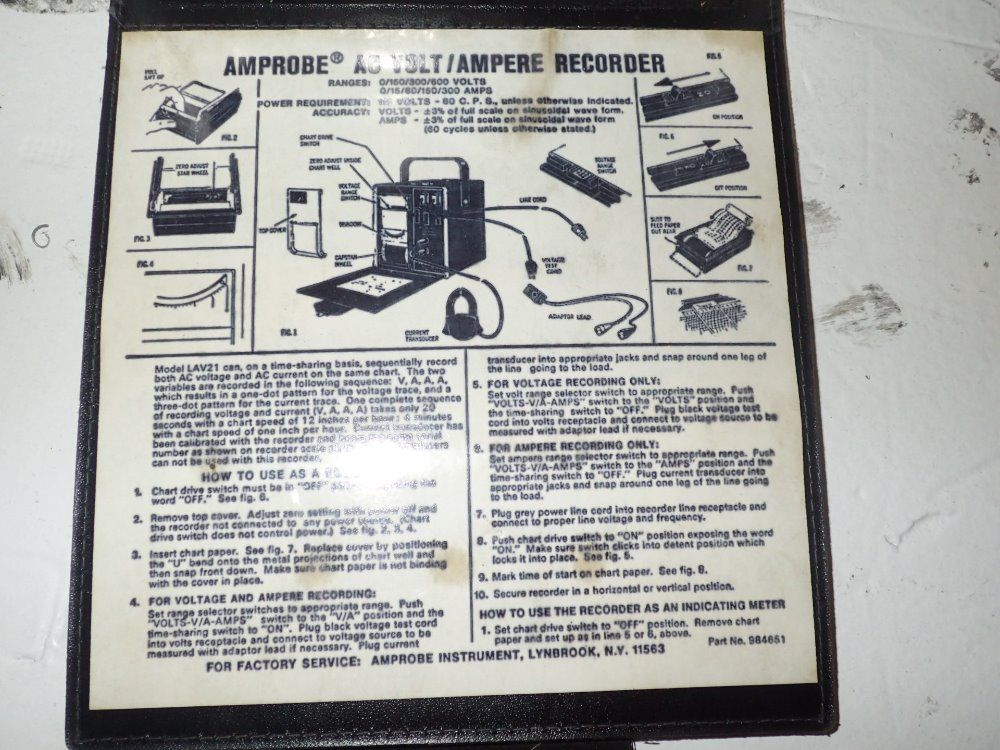 Amprobe Voltage Recorder