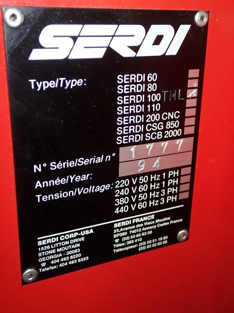 Serdi Valve Machine