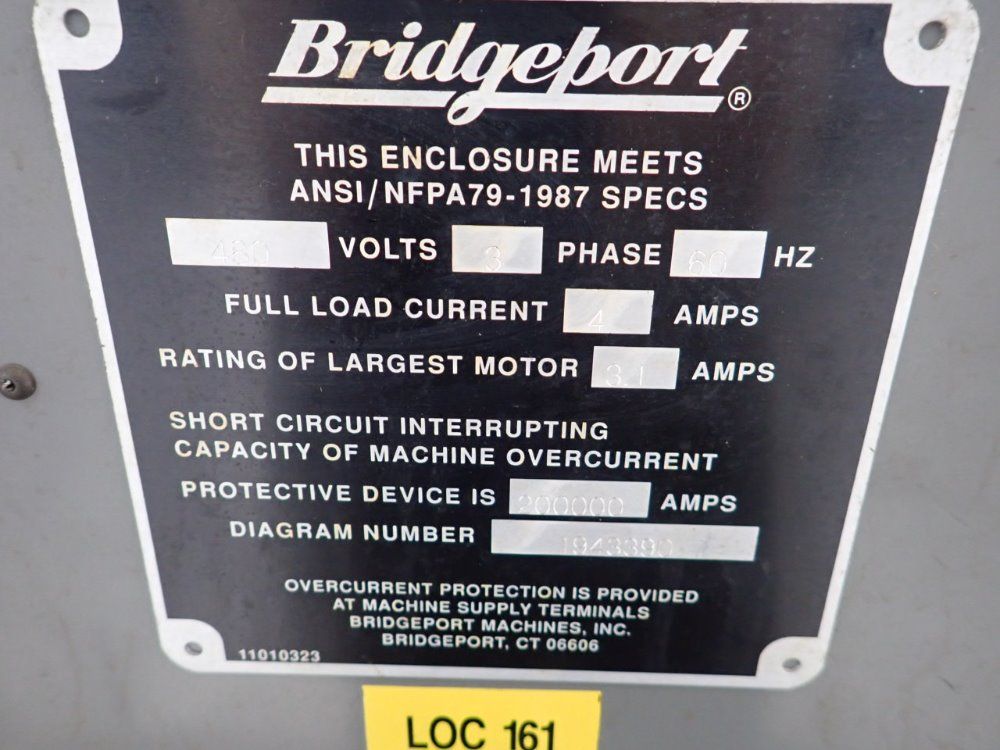 Bridgeport Cnc Vertical Mill