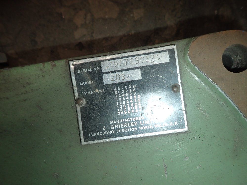 Z Brierley Disk Grinder