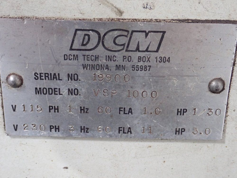Dcm Tech Inc Balancer W/ Drill Press