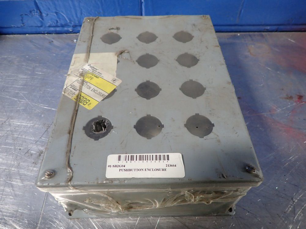 Hoffman Push Button Enclosure