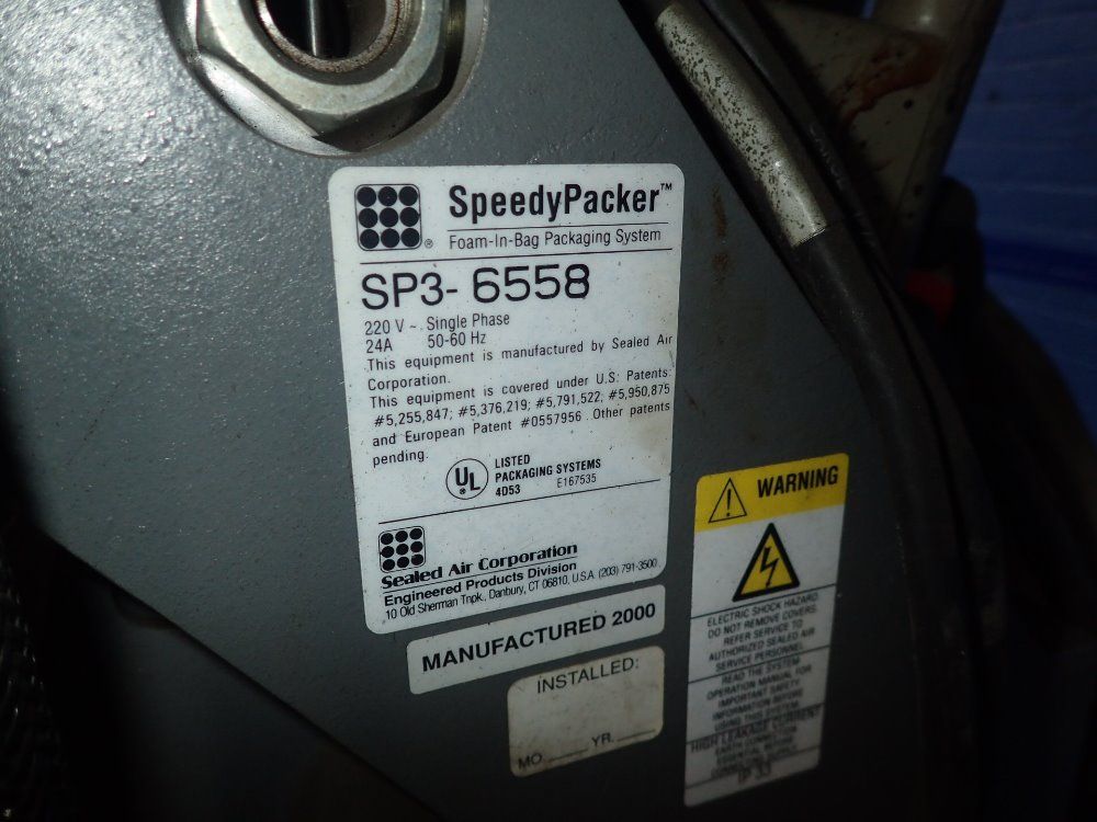 Speedy Packer Foam In Bag Packaging System