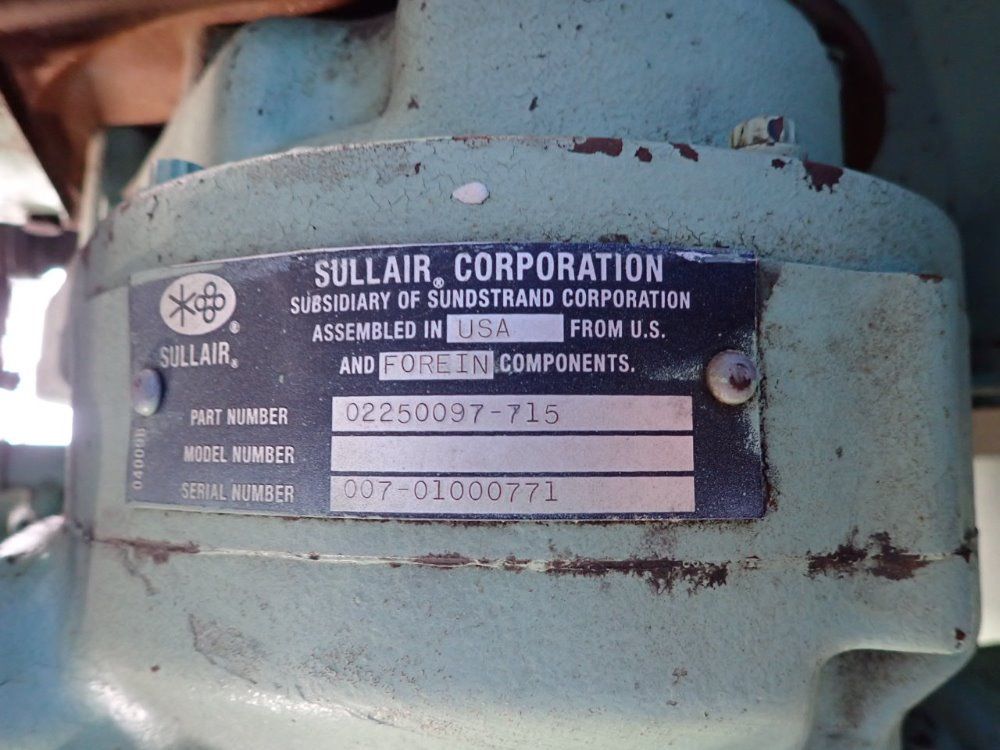 Sullair Air Compressor