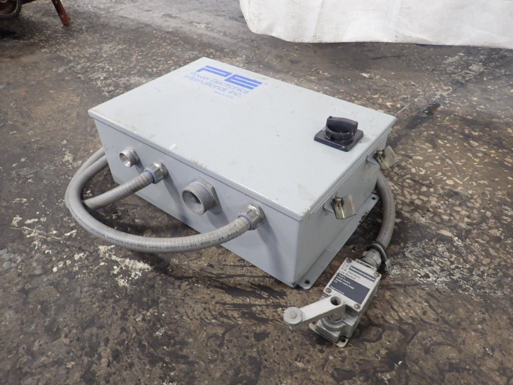 Power Electronic International Enclosure W/ Drive & Contactors