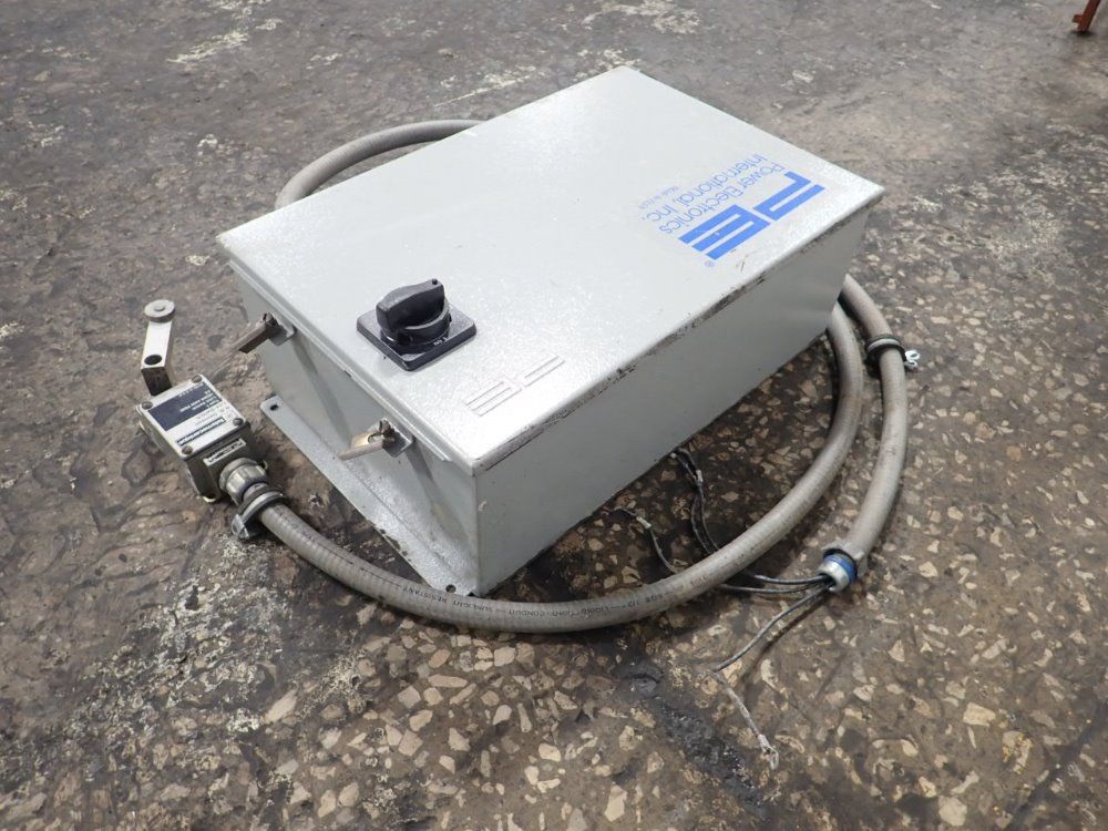 Power Electronic International Enclosure W/ Drive & Contactors