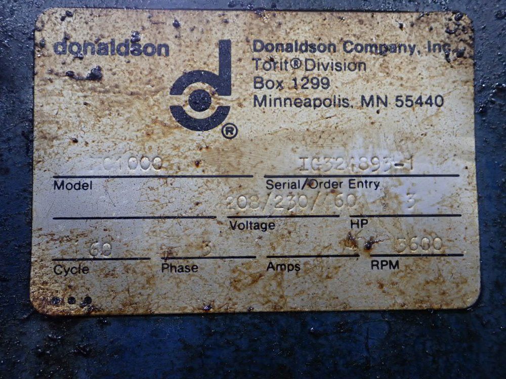 Donaldson / Torit Mist Collector