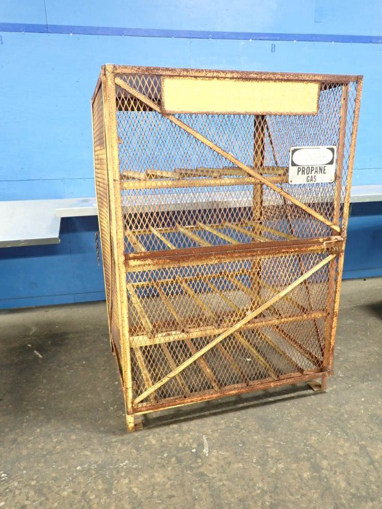 Propane Cylinder Storage Cage
