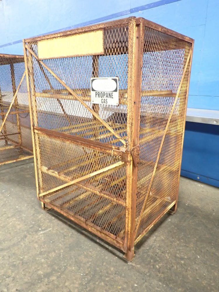 Propane Cylinder Storage Cage