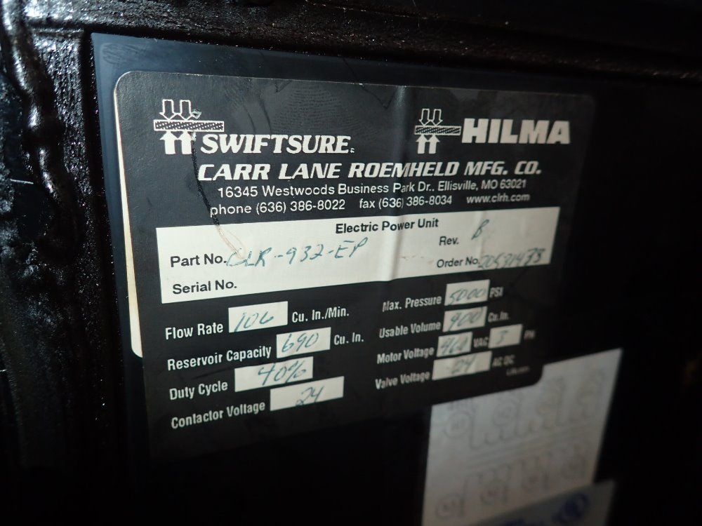 Swift Sure Hydraulic Pump